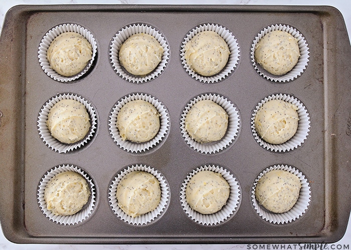 How to Make Lemon Poppyseed Muffins