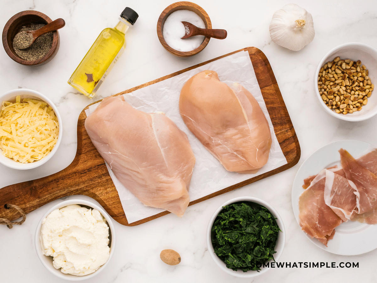 Chicken Florentine Ingredients