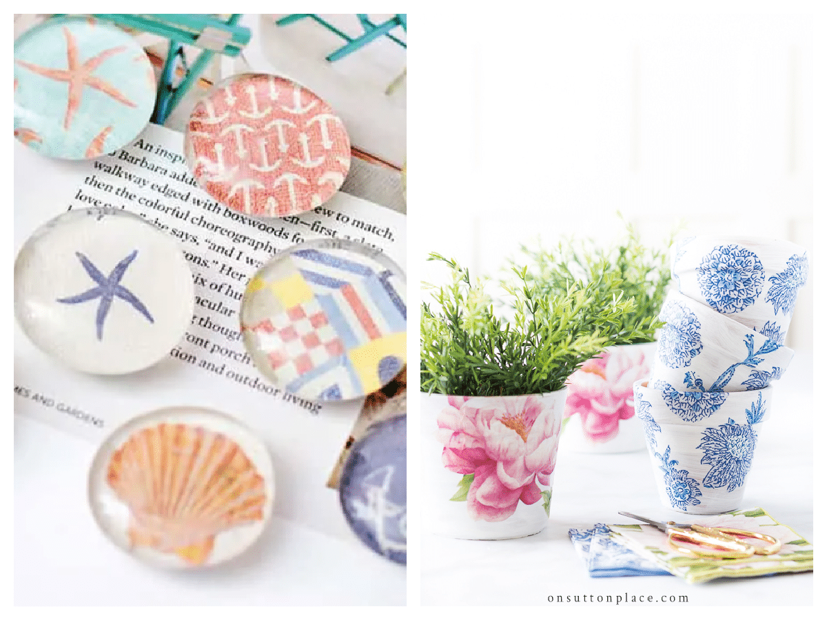 30 Favorite Mod Podge Projects and Crafts - from Somewhat Simple