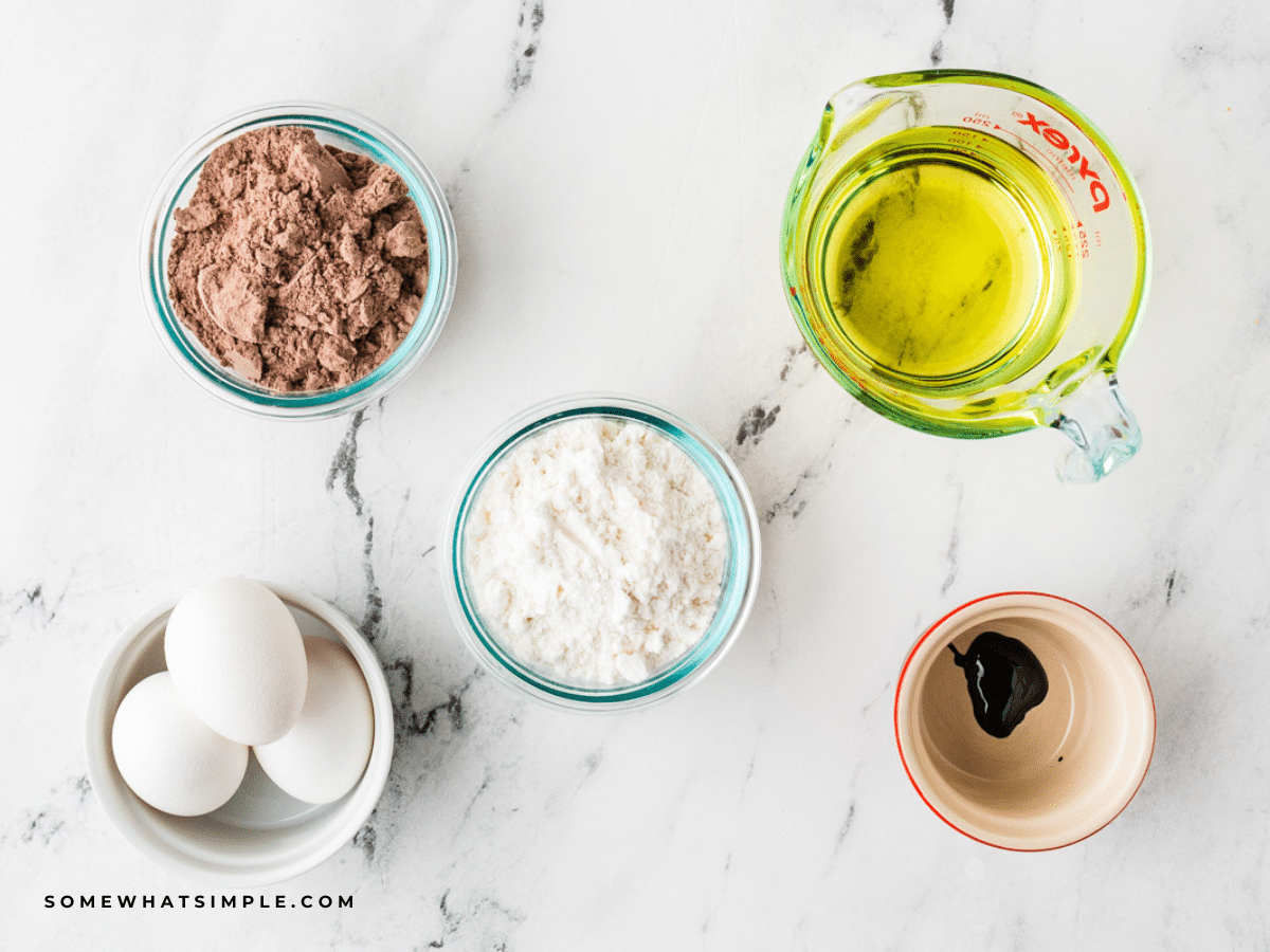 ingredients used to make camo cupcake