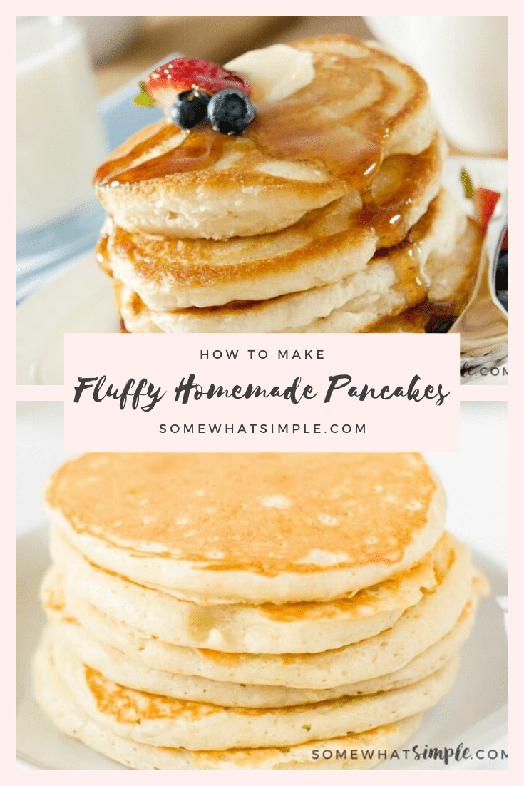 Thick And Fluffy American Pancakes - Sweetest Menu