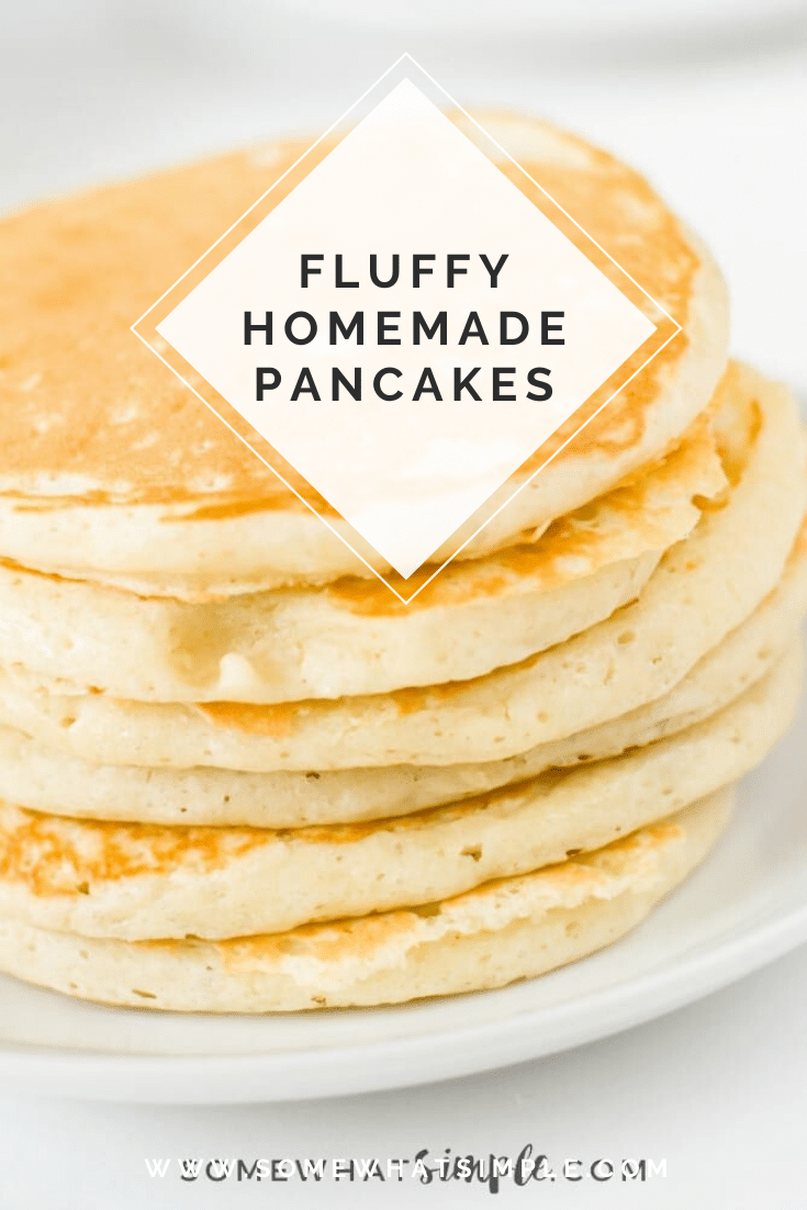 A 15-year quest to duplicate grandma's famous pancake recipe results in the discovery of the best pancakes ever! These pancakes are guaranteed to be the fluffiest you'll ever make. I promise, once you taken a bite of this pancake recipe, you'll think it's the best you've ever had. via @somewhatsimple