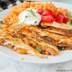 bbq pulled pork quesadillas