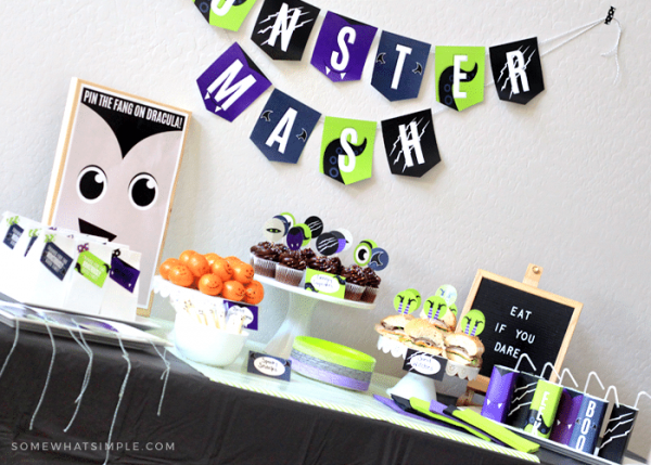 Monster Mash Halloween Party || Printables + Party Ideas