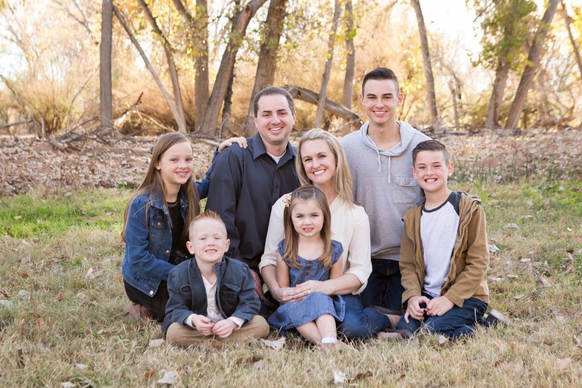 Rob and Stephanie and Family