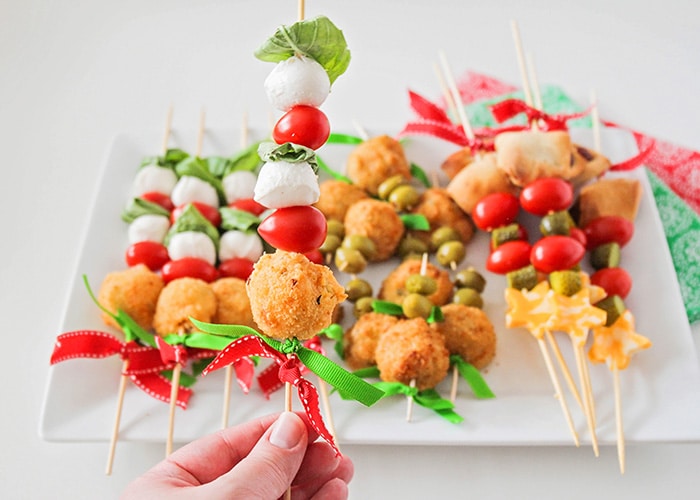 Caprese skewers