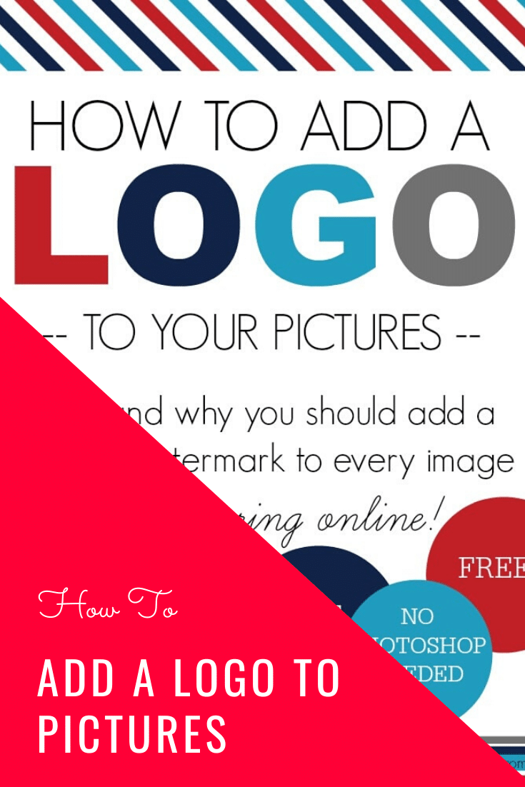 If you're new to blogging or the online business world, one question you might have is how to add a logo to photos. Today we'll show you! #howtoaddalogotophotos #photograph #photographytips #photoshop #tutorial #photoediting via @somewhatsimple