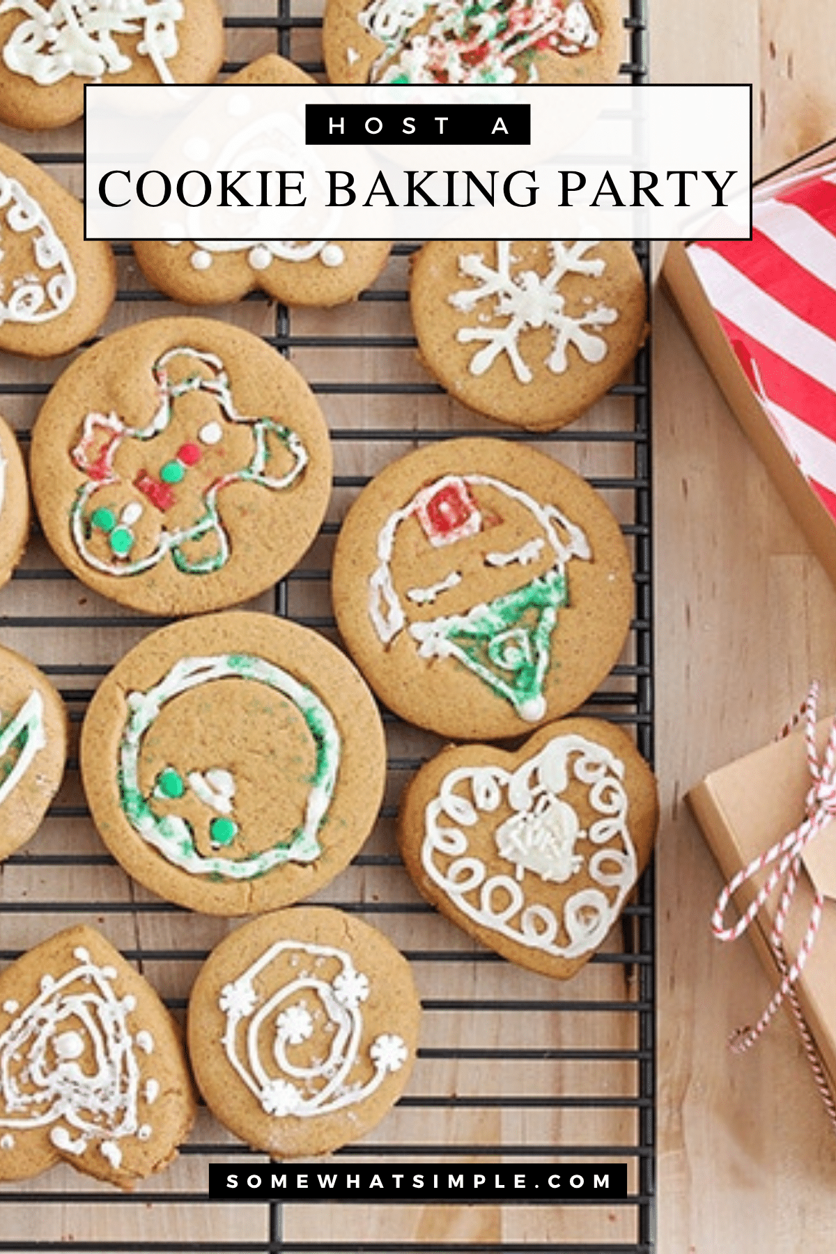 Turn your kitchen into a holiday workshop! Get creative with this festive cookie decorating party guide—complete with setup tips, decorating ideas, and easy packaging inspiration for gifts everyone will love. via @somewhatsimple