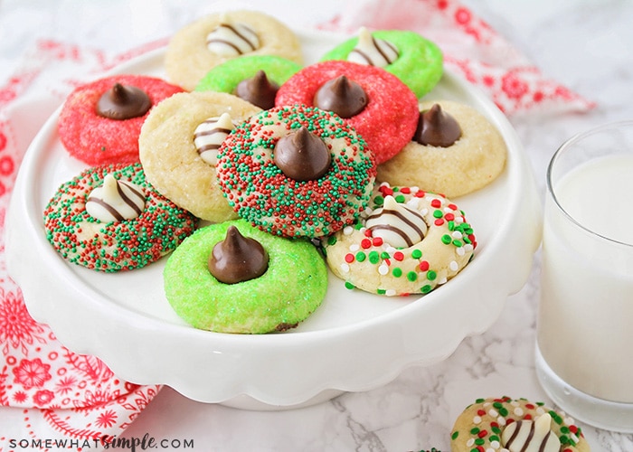 Christmas Blossom Cookies 5 Minute Prep Somewhat Simple