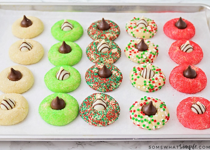 Christmas Blossom Cookies (5 Minute Prep) - Somewhat Simple