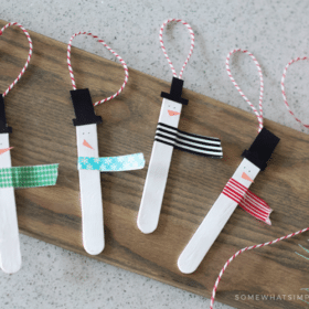 Popsicle Stick Christmas Ornaments