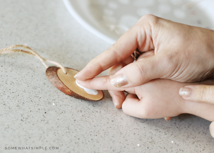 DIY Snowman Ornament