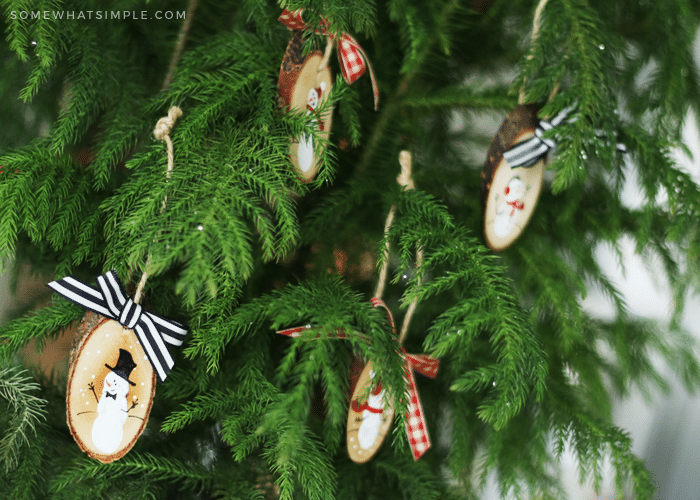 DIY Snowman Ornament