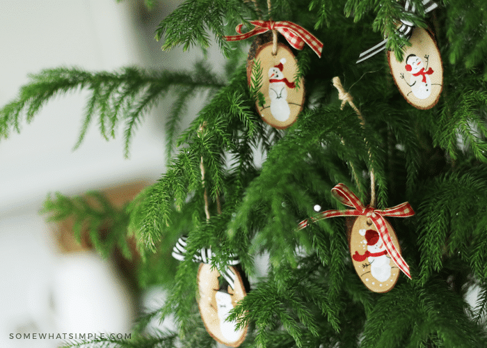 DIY Snowman Ornament