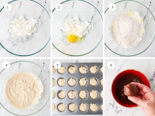 directions on how to make donut muffins