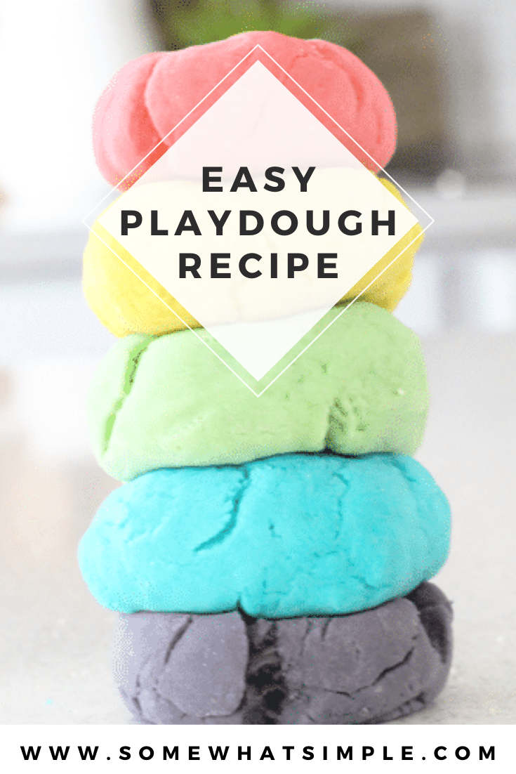Best Homemade Playdough Recipe {Video} | Somewhat Simple