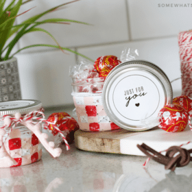 hand painted mason jars