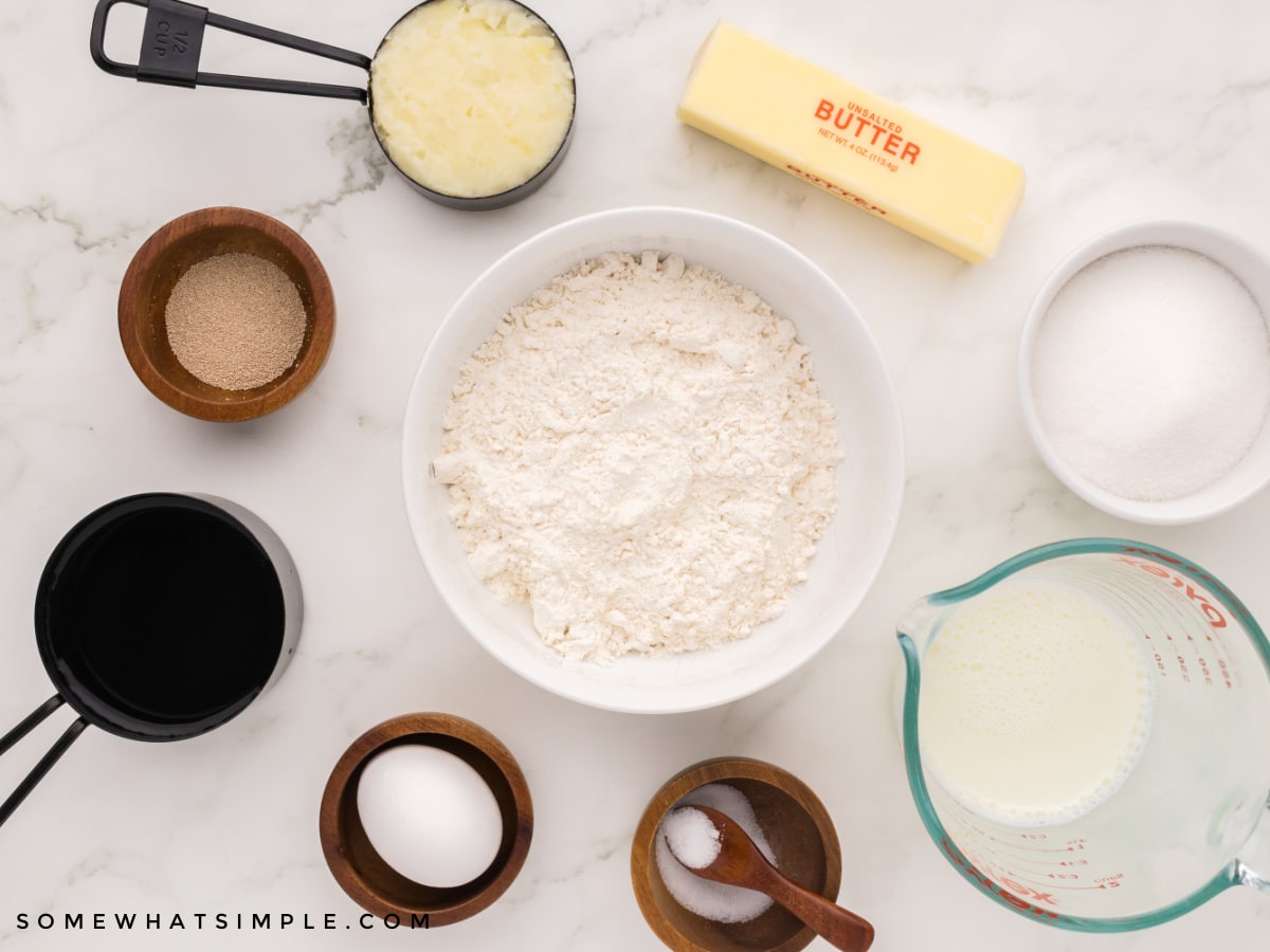 ingredients used to make donuts