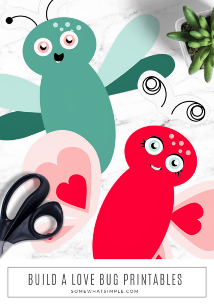 Love Bug Craft for Valentines Day | Somewhat Simple
