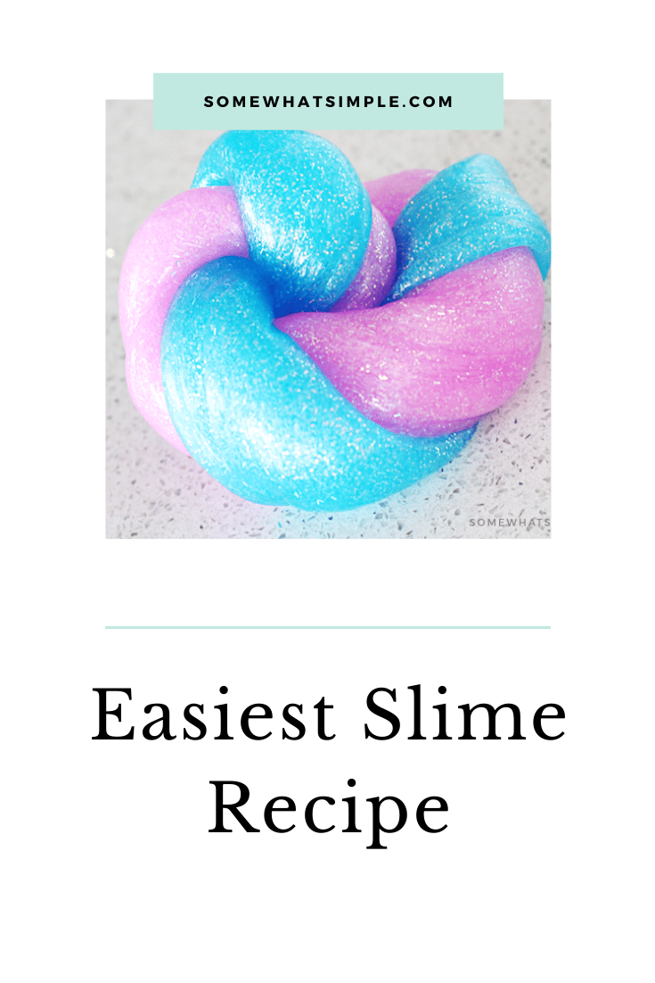 How to Make Slime, Easy Recipe