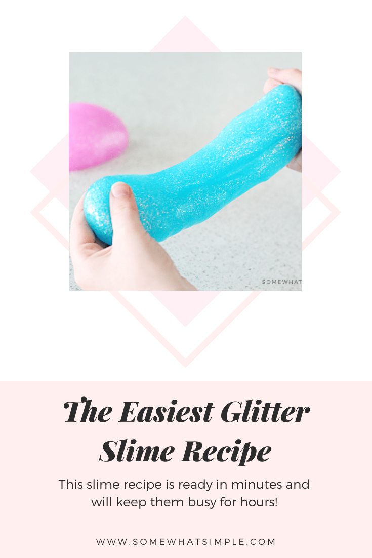 How to Make Glitter Slime 3 Different Ways - Everyday Shortcuts