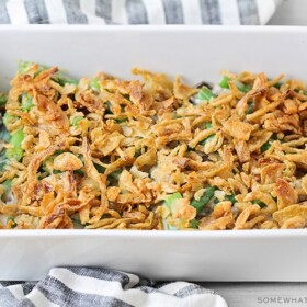 Classic Green Bean Casserole (From Scratch) | Somewhat Simple