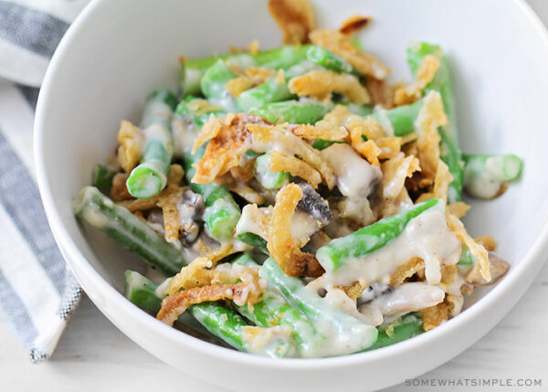 Classic Green Bean Casserole (From Scratch) | Somewhat Simple