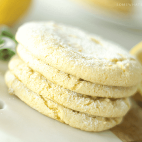 lemon cake mix cookies 3 ingredients cool whip simple easy quick dessert