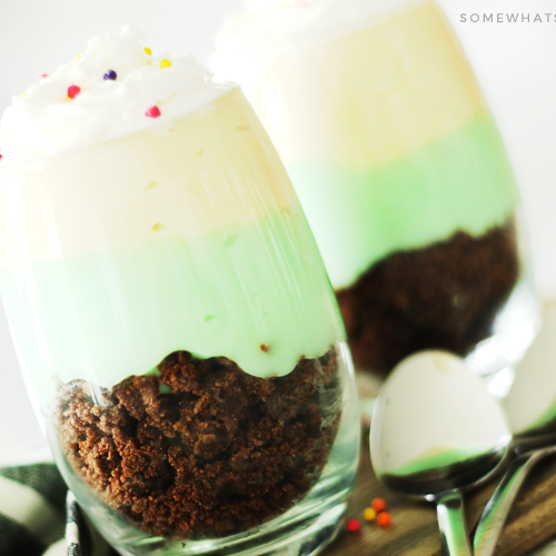 st patricks day parfait