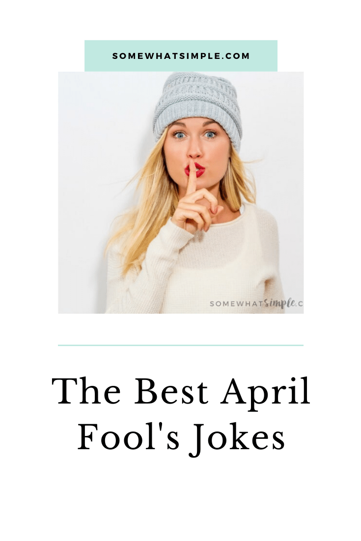 They say one sign of a good relationship is how much you laugh with each other. Let's put that to the test some of the best April Fools jokes to play on your spouse or boyfriend!  These April Fools pranks are easy to set up and are both funny and harmless so everyone will enjoy them. #aprilfoolsjokesforyourspouse #video #aprilfoolspranks #funnyaprilfoolsjokes #aprilfoolspranksforadults #easyaprilfoolsdayjokes via @somewhatsimple