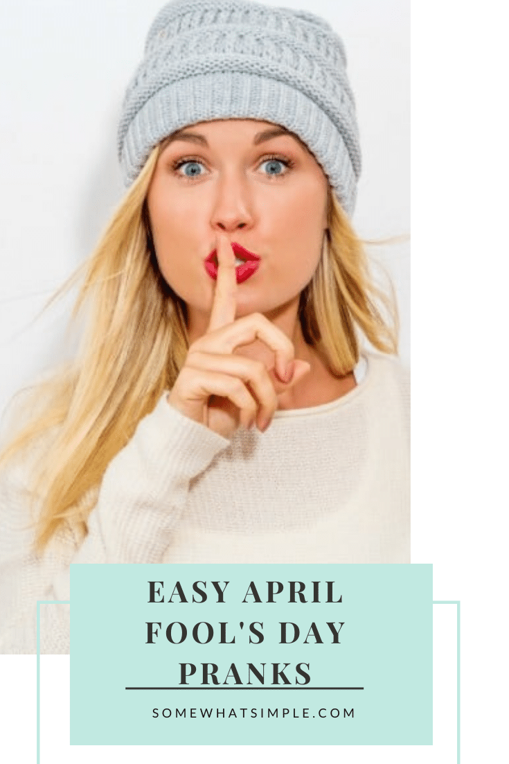 They say one sign of a good relationship is how much you laugh with each other. Let's put that to the test some of the best April Fools jokes to play on your spouse or boyfriend!  These April Fools pranks are easy to set up and are both funny and harmless so everyone will enjoy them. #aprilfoolsjokesforyourspouse #video #aprilfoolspranks #funnyaprilfoolsjokes #aprilfoolspranksforadults #easyaprilfoolsdayjokes via @somewhatsimple