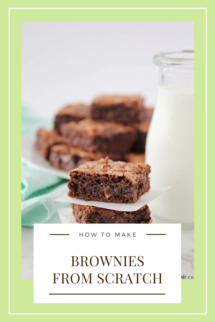 I spent several years in search of the best homemade brownie recipe. My search is over, this is it. These homemade brownies are not only decadent and delicious, they are also super simple to make!  #homemadebrowniesfromscratch #easyhomemadebrownies #brownierecipe #homemadebrowniesrecipe #easybrowniesfromscratch via @somewhatsimple