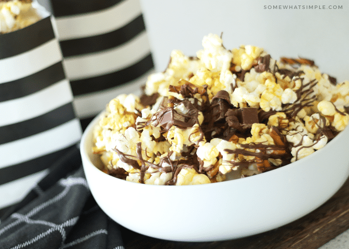 Homemade Kit Kat Gourmet Popcorn Recipe | Somewhat