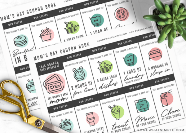 Printable Mother's Day Coupons