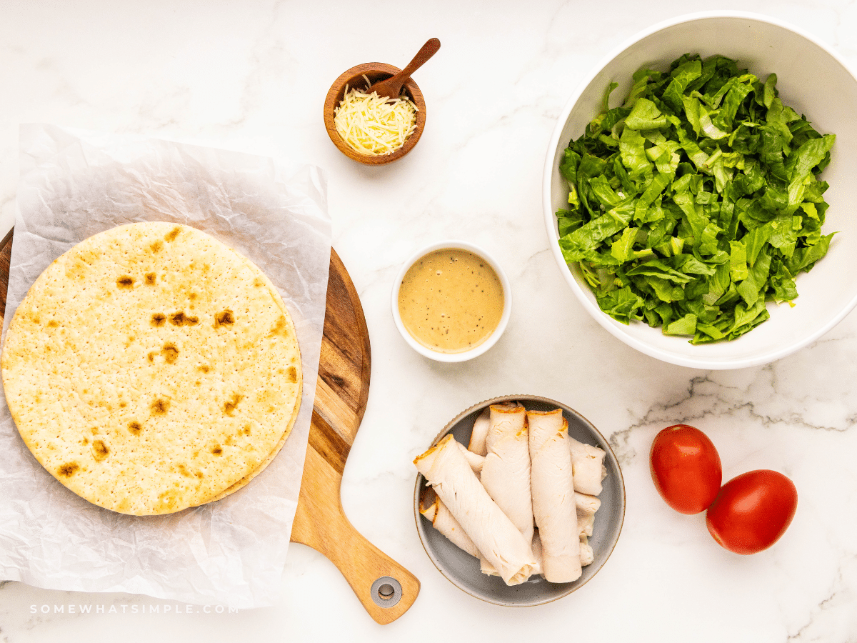 ingredients used to make Caesar Pockets