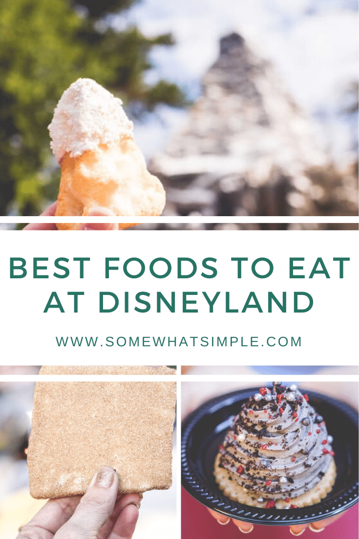 From Dole Whips to Churros and Clam Chowder in a Bread Bowl - here is the ultimate list of the best food at Disneyland and Disney's California Adventure! These 10 delicious recommendations will help make your Disney trip extra special. #bestfoodatdisneyland #thingstoeatatdisneylandcalifornia #bestfoodatdisneyscaliforniaadventure #bestdisneyfood #disneylandtips via @somewhatsimple