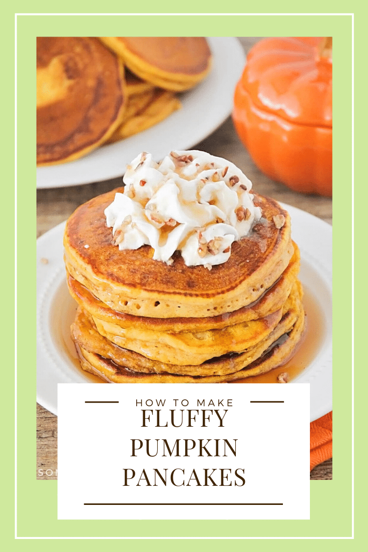 This is the best pumpkin pancakes recipe you'll ever make. They're easy to make and always turn out thick and fluffy every time. It's the perfect breakfast you can enjoy during the beautiful fall season. #pumpkinpancakes #pumpkinpancakerecipe #howtomakepumpkinpancakes #easypumpkinpancakes #pumpkinpancakesfromscratch #fallbreakfastrecipes via @somewhatsimple