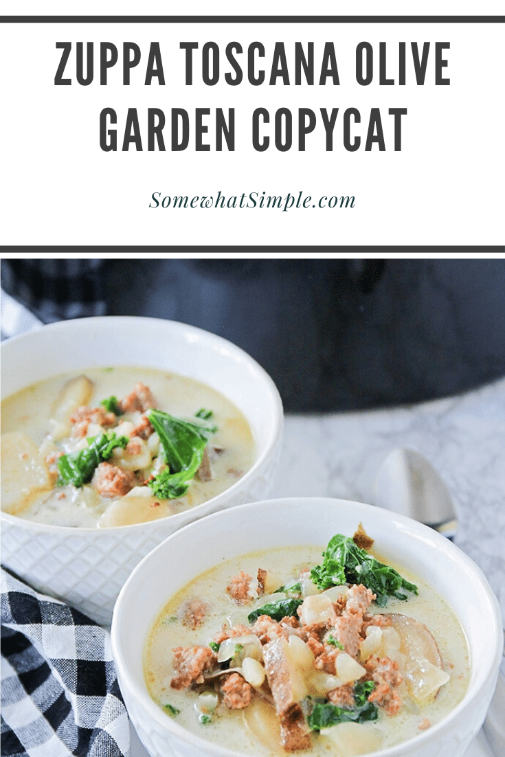 Zuppa Toscana Copycat Olive Garden Recipe | Somewhat Simple