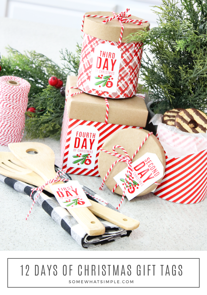 12 Days of Christmas Printable Gift Tags - Twelve Days of Christmas - –  Inkberry Creative, Inc.