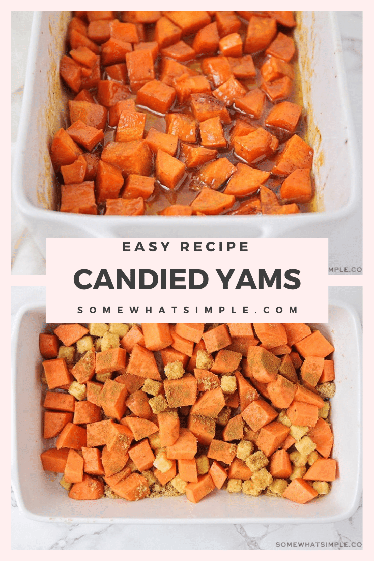 Easy Candied Yams Recipe - Sweet Cs Designs