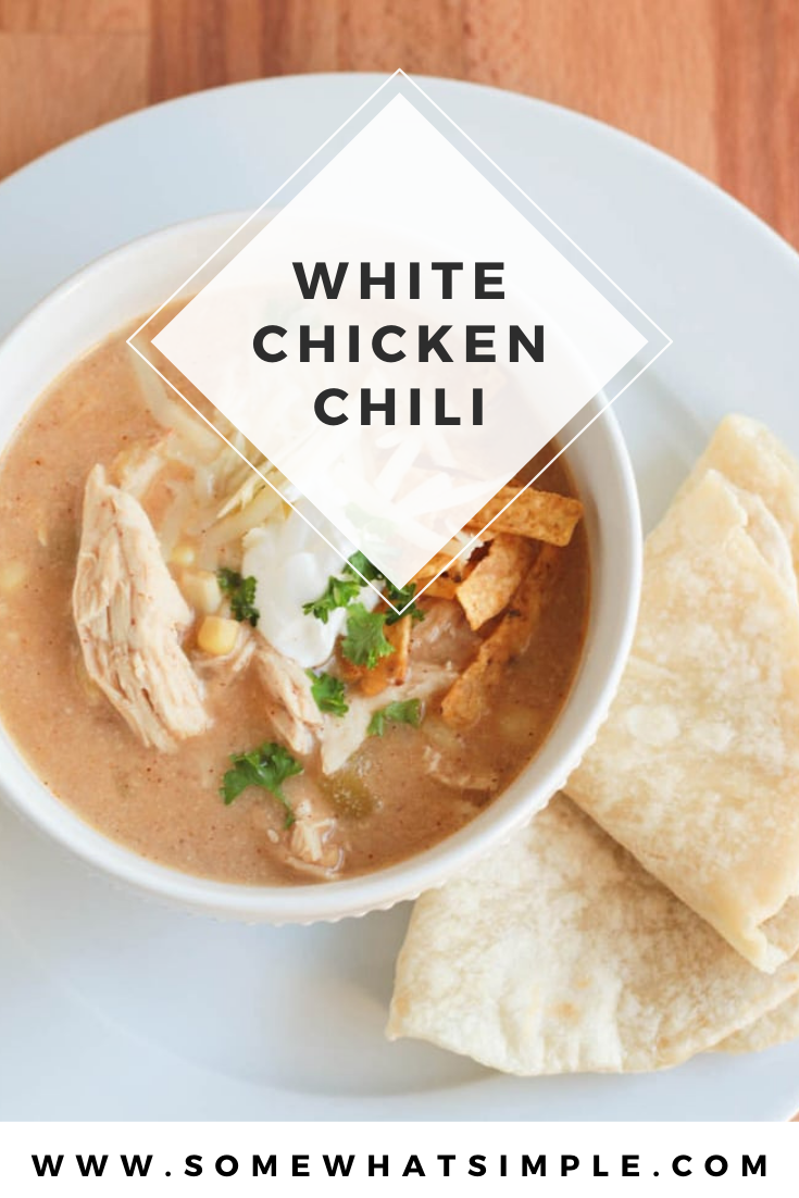 Crockpot White Chicken Chili (Secret Ingredient!) - Chelsea's Messy Apron