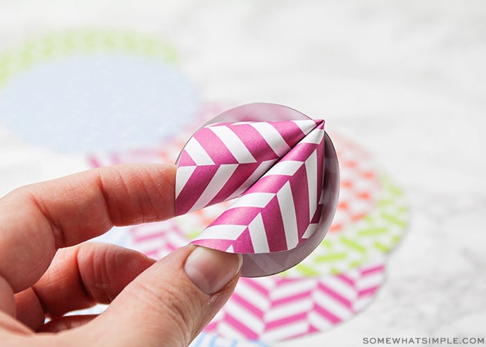 How to Make Paper Fortune Cookies Somewhat Simple