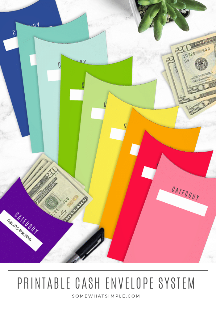 Printable budget envelopes can help you manage your money and curb your habit to overspend. It's time to be more intentional with paying bills, saving money, and living debt-free! This is an easy and effective way to help you keep track of your expenses. #budgetenvelopes #diybudgetenvelopes #budgetenvelopesfreeprintable #budgetenvelopessystem #budgetenvbelopestemplate via @somewhatsimple