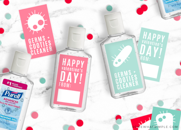 Germs + Cooties Cleaner (FREE Printable) - from Somewhat Simple