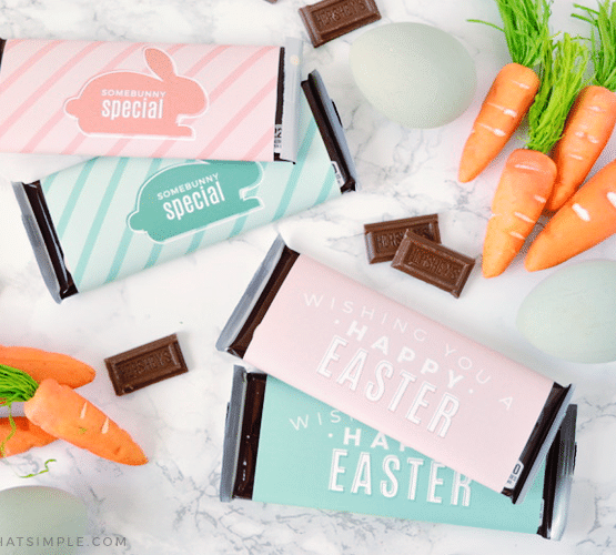 printable easter candy bar wrappers