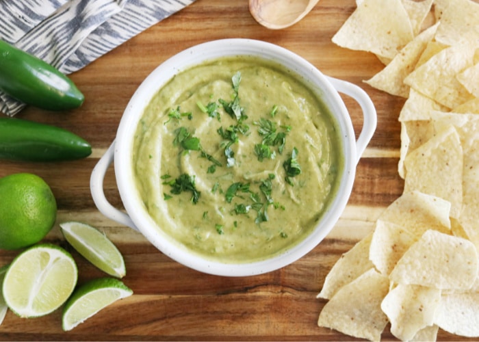 Creamy avocado salsa recipe