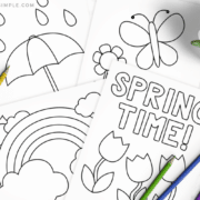 Free Printable Spring Coloring Pages