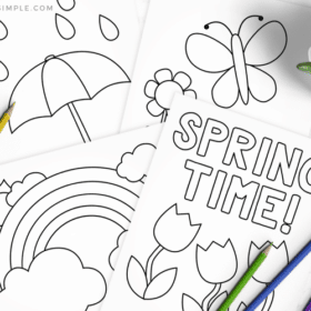 Free Printable Spring Coloring Pages