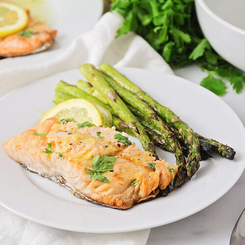 Grilled Salmon and Asparagus - Somewhat Simple