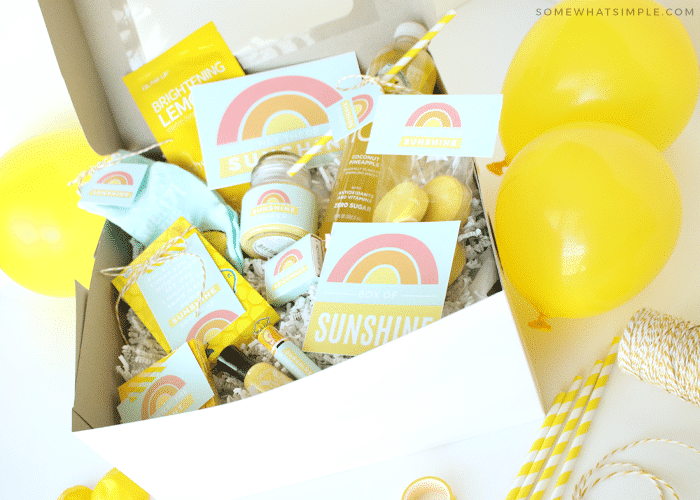 Box Of Sunshine  A Thoughtful Gift Idea  Somewhat Simple